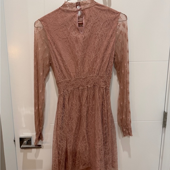 Pink Lace Dress - Picture 2 of 5